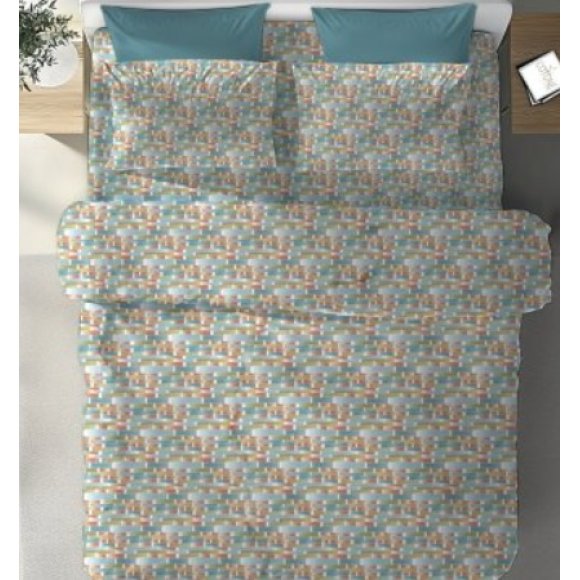 COMPLETO LETTO 1 PIAZZA LIQUIDO - COLORI ASSORTITO COMPLETO LETTO 1 PIAZZA LIQUIDO - COLORI ASSORTITO