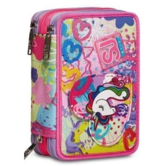 ASTUCCIO 3 ZIP SJ GANG MAGICFLIP GIRL | CAMBIA GRAFICA E COMPLETO