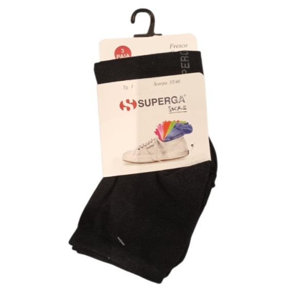 SUPERGA BIKE ART.101 NERO - 3 PEZZI SUPERGA BIKE ART.101 NERO - 3 PEZZI