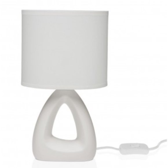 VERSA LAMPADA DA TAVOLO NINBA BIANCA 10X17.XH30 CM
