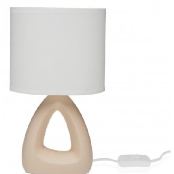 VERSA LAMPADA DA TAVOLO NINBA CREMA 10X17.XH30 CM