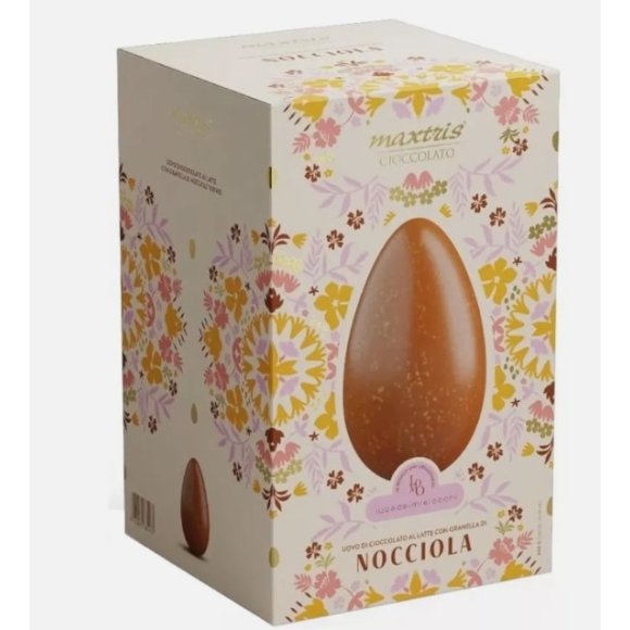 MAXTRIS UOVO DI CIOCCOLATO NOCCIOLA - 450GR MAXTRIS UOVO DI CIOCCOLATO NOCCIOLA - 450GR