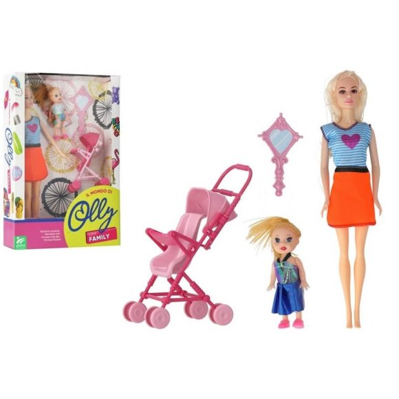 FASHION DOLL CON PASSEGGINO 41738