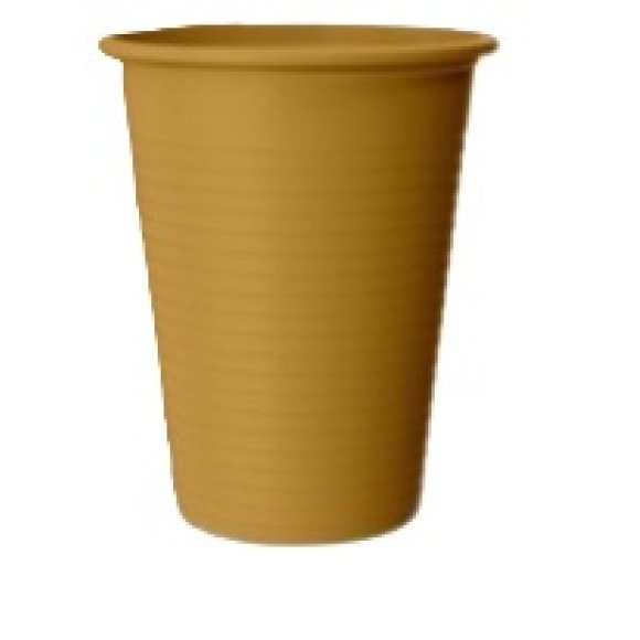 BICCHIERE IN PLASTICA COLOR ORO - 50 PEZZI