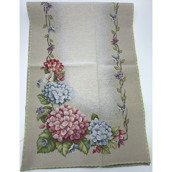 VINGI RUNNER MODELLO ORTENSIA - 45X140CM  