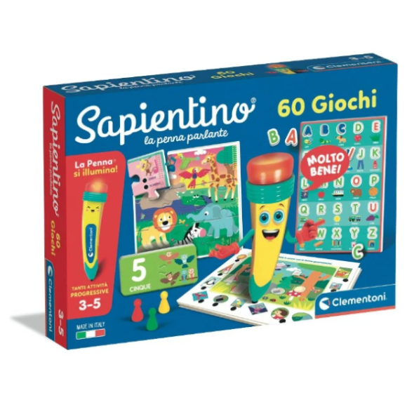 SAPIENTINO PENNA PARLANTE 60GIOCHI
