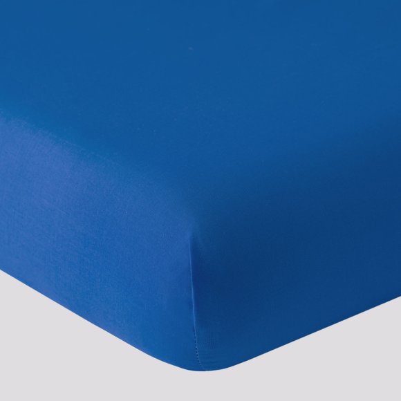 RIVIERA - LENZUOLO 1 PIAZZA CON ANGOLI "PAINT" - BLU DENIM