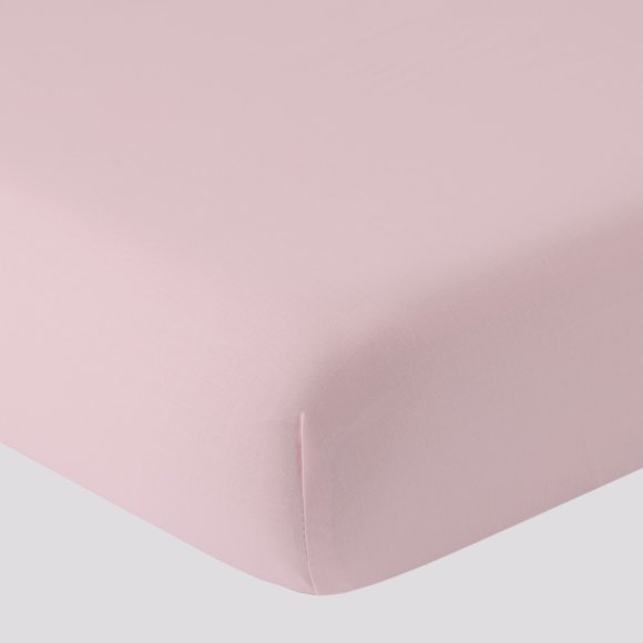 RIVIERA - LENZUOLO 1 PIAZZA CON ANGOLI "PAINT" - ROSA ANTICO