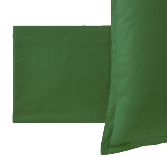 RIVIERA - COMPLETO LETTO 1 PIAZZA E MEZZA "PAINT" - VERDE MUSCHIO