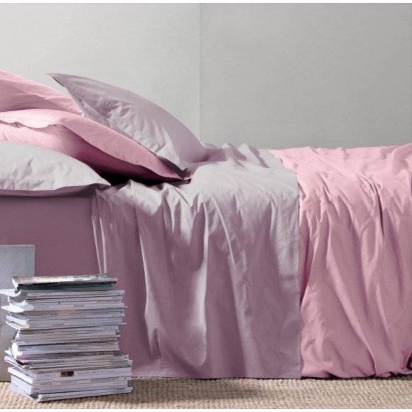 RIVIERA - COMPLETO LETTO 1 PIAZZA E MEZZA "PAINT" - MALVA RIVIERA - COMPLETO LETTO 1 PIAZZA E MEZZA "PAINT" - MALVA