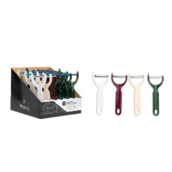 MERCURY PELAVERDURE IN ACCIAIO E ACRILICO 6,3X1XH16 CM - COLORI ASSORTITI MERCURY PELAVERDURE IN ACCIAIO E ACRILICO 6,3X1XH16 CM - COLORI ASSORTITI