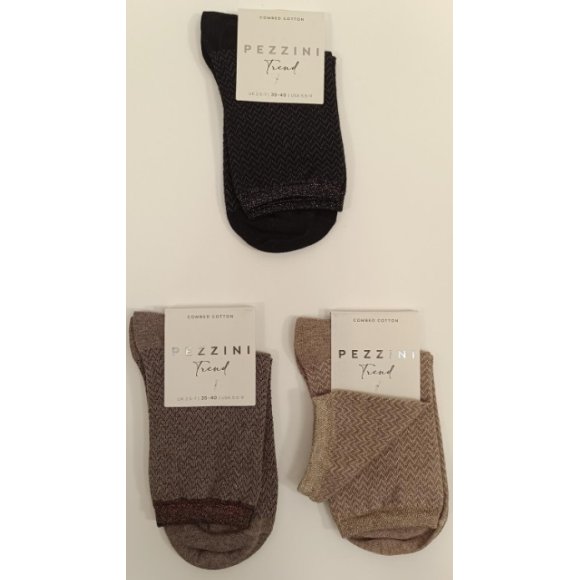 PEZZINI CALZINO DONNA ART.DCZ2504 COLORI ASSORTITI