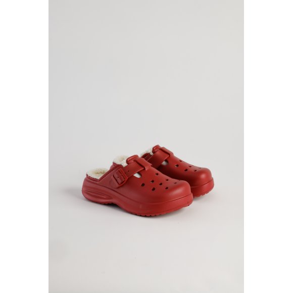 NOIDINOTTE - PANTOFOLA DONNA GOMMA COD.PF2978PB401 - ROSSO