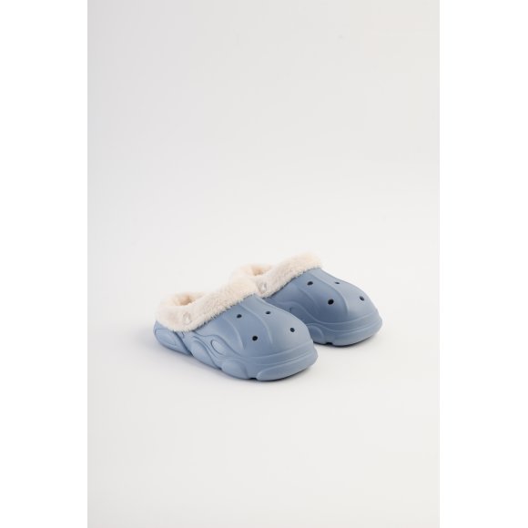 NOIDINOTTE - PANTOFOLA DONNA COD.PF3009PB401 - AZZURRO