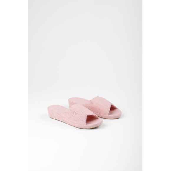 NOIDINOTTE - PANTOFOLA DONNA IN COTONE COD.PF003031 - COLORI ASSORTITI