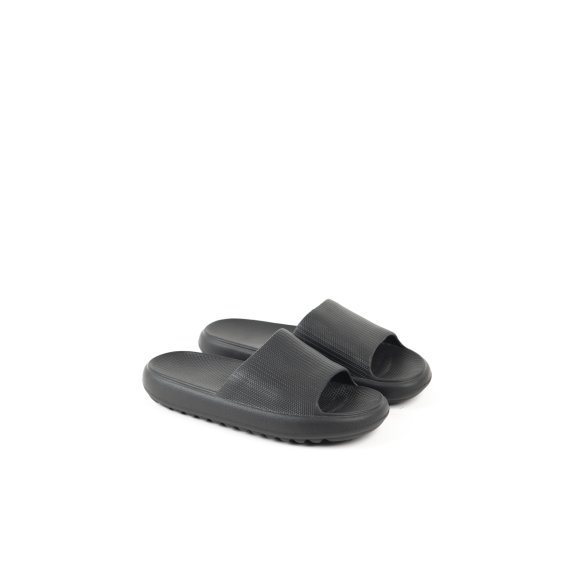 NOIDINOTTE - CIABATTA UOMO IN GOMMA COD.PF003075 - NERO