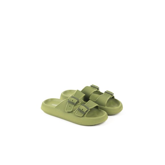 NOIDINOTTE - CIABATTA UOMO IN GOMMA COD.PF003078 - VERDE