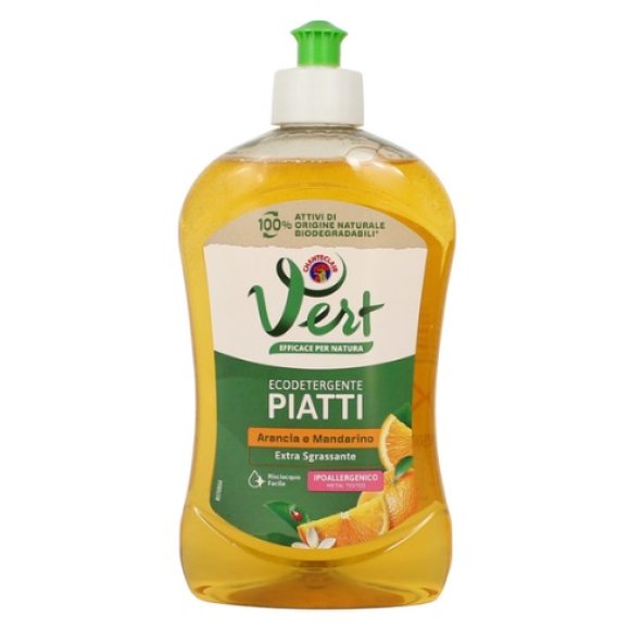 CHANTECLAIR VERT PIATTI LIQUIDO PROFUMO DI ARANCIA E MANDARINO - 500 ML