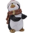 NATALE- PINGUINO IN RESINA 10X7XH14- MODELLI ASSORTITI