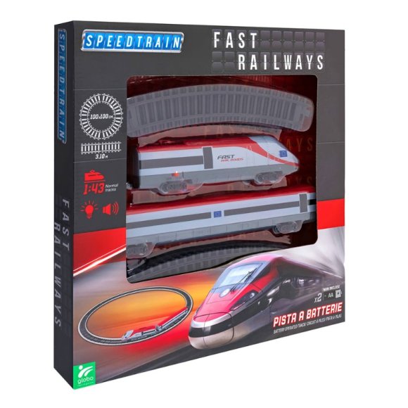 TRENO 14PZ 1:87 PISTA&LUCI 41337