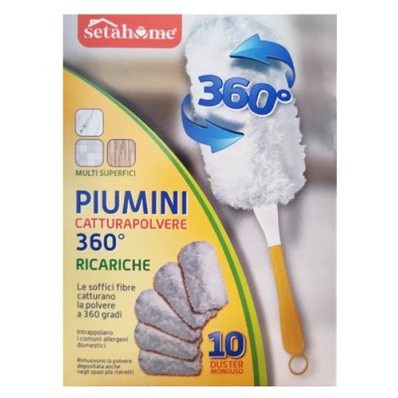 SETA HOME RICARICA PIUMINO CATTURAPOLVERE 360