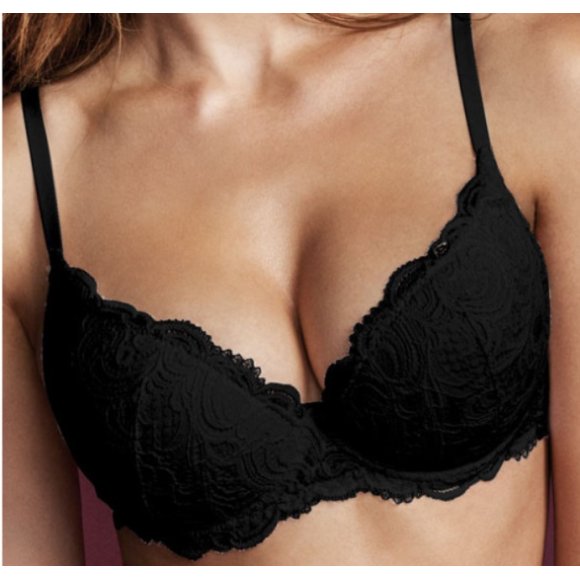LORMAR REGGISENO PUSG UP PLUNGE FRIZZANTE - NERO LORMAR REGGISENO PUSG UP PLUNGE FRIZZANTE - NERO