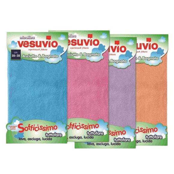 PANNO MICROFIBRA SOFFICISSIMO 35X35 CM VESUVIO