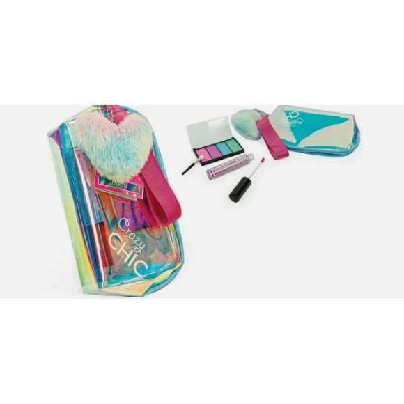 CLEMENTONI CRAZY CHIC OLOGRAPHIC POCHETTE TRUCCHI 