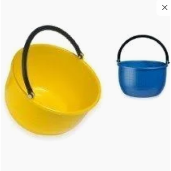 PANIERE AGRICOLO PLASTICA COLORI ASSORTITI 14 LT