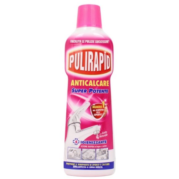 PULIRAPID ANTICALCARE IGIENIZZANTE ACETO - 500 ML PULIRAPID ANTICALCARE IGIENIZZANTE ACETO - 500 ML