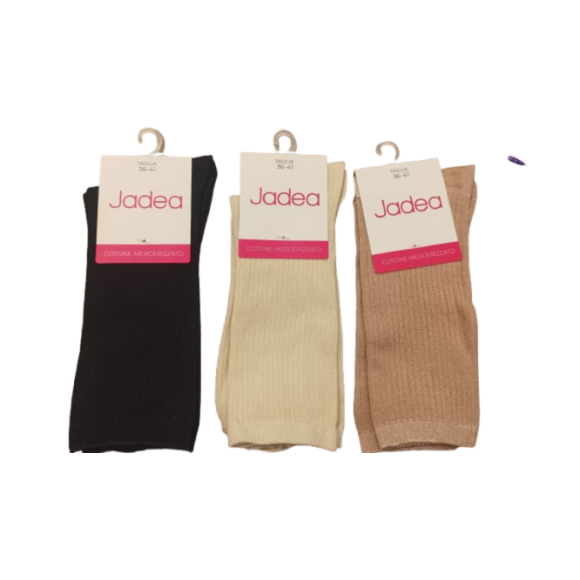 JADEA CALZINO DONNA CORTO ART.JCM202 - COLORI ASSORTITI 