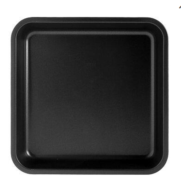   TEGLIA DA FORNO VESPA QUADRATA IN ALLUMINIO ANTIADERENTE - 30X30X5,5  CM