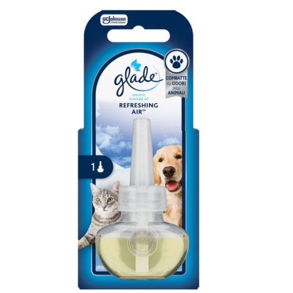 GLADE PET ELECTRIC OIL RICARICA REFRESHING AIR 20 ML