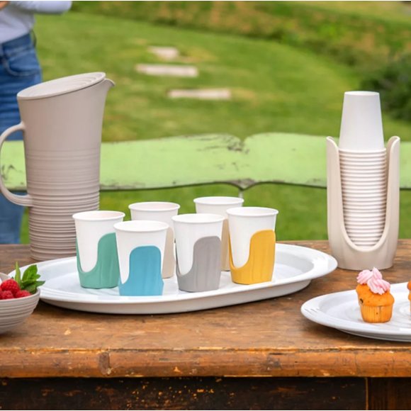 GUZZINI - SET 6 REGGIBICCHIERI "TIERRA" - MULTICOLOR