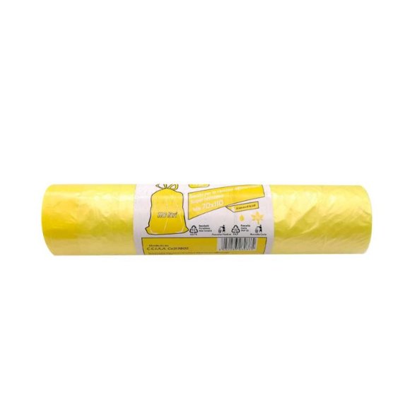 Gamef Sacchi Prestolego Con Stringa Colore Giallo 70X110 Cm