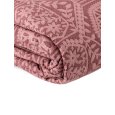 RIVIERA - COPRIPIUMINO COTONE "SARAY" 2 PIAZZE - ROSA ANTICO