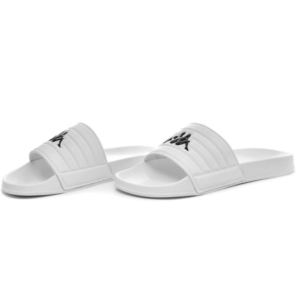 KAPPA CIABATTE LOGO SARTY - BIANCHE KAPPA CIABATTE LOGO SARTY - BIANCHE
