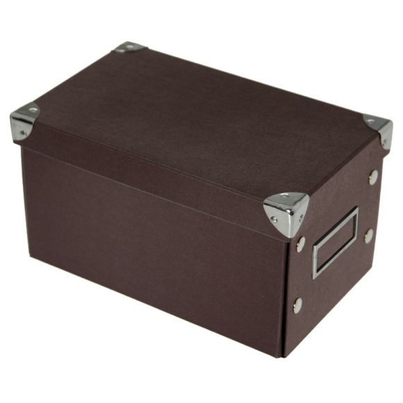CAMACHO SCATOLA PIEGHEVOLE IN CARTONE 26X16X14 CM - MARRONE CAMACHO SCATOLA PIEGHEVOLE IN CARTONE 26X16X14 CM - MARRONE