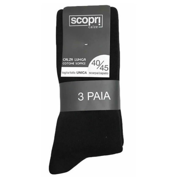 SCOPRI CALZINO LUNGO UOMO MAREK 3 PEZZI 