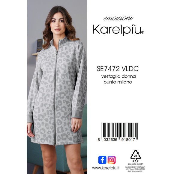 KAREL - VESTAGLIA DONNA COD.SE7472VLDC