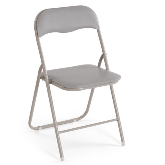 VERSA SEDIA PIEGHEVOLE TORA GRIGIA - 43X44X78 CM VERSA SEDIA PIEGHEVOLE TORA GRIGIA - 43X44X78 CM