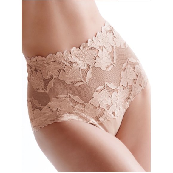 LOVE AND BRA CULOTTA IN PIZZO "SELENA" TERRA