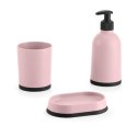VISCIO SET 3 ACCESSORI BAGNO - COLORI ASSORTITI 