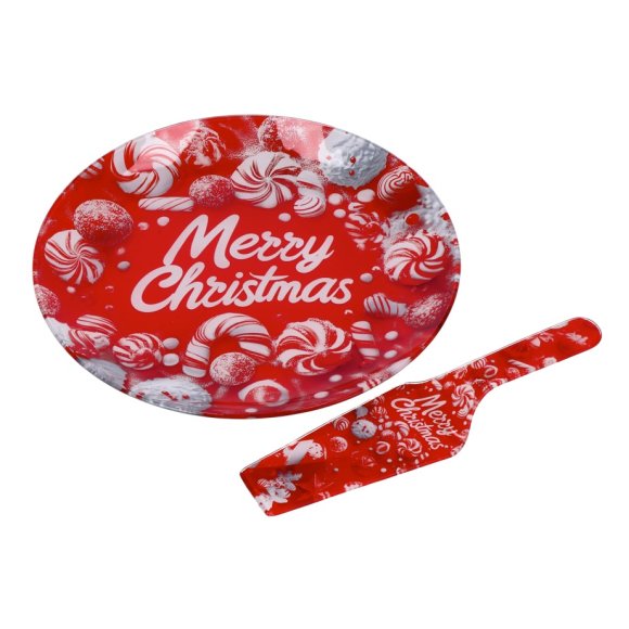 NATALE- SET PIATTO+ PALETTA NATALE- SET PIATTO+ PALETTA