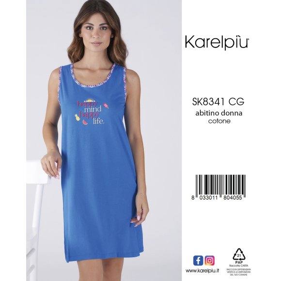 KAREL - ABITINO DONNA SPALLA LARGA COD.SK8341CG
