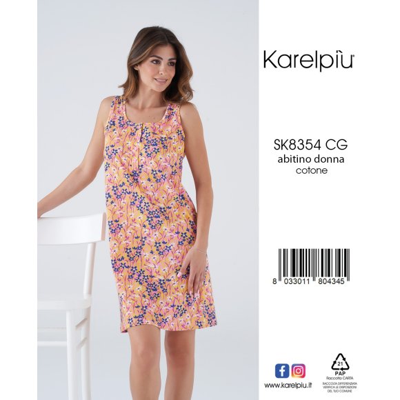 KAREL - ABITINO DONNA SPALLA LARGA COD.SK8354CG