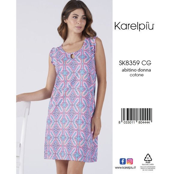 KAREL - ABITINO DONNA SPALLA LARGA COD.SK8359CG