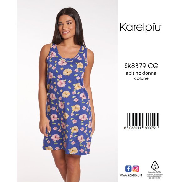 KAREL - ABITINO DONNA SPALLA LARGA COD.SK8379CG