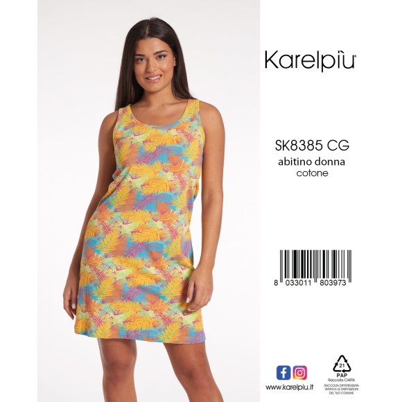 KAREL - ABITINO DONNA SPALLA LARGA COD.SK8385CG
