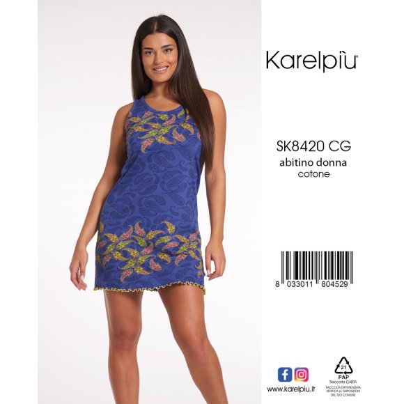 KAREL - ABITINO DONNA SPALLA LARGA COD.SK8420CG